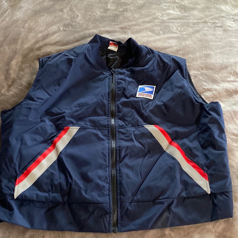 USPS postal vest.
